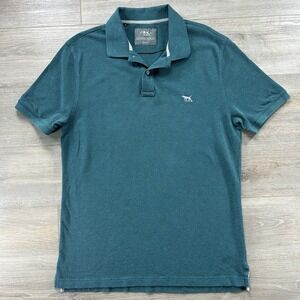 Rodd & Gunn Blue Mesh Polo Men's XL 100% Australian Cotton Sports Fit